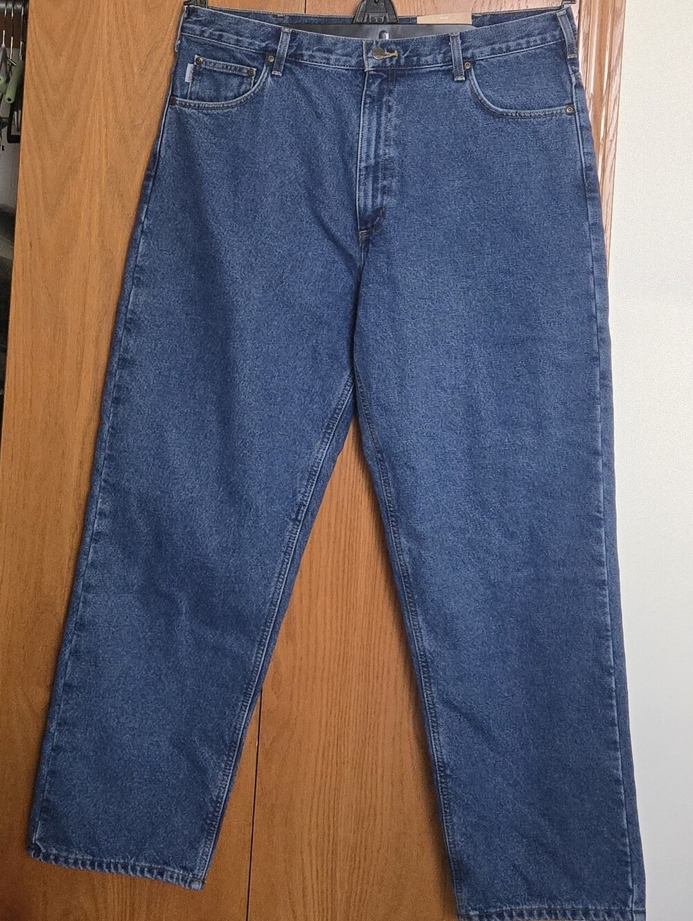 Carhartt Men's Relaxed Fit Jeans 40x32 in Classic Blue Denim NWT